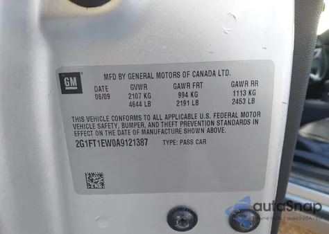 2010 Chevrolet Camaro 2Ss z USA, uszkodzony, nr VIN 2G1FT1EW0A9121387